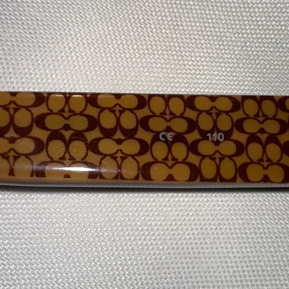 😎 COACH Brown Sunglasses with signature case - Picture 9 of 12